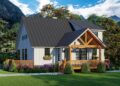 Country Home Plan with 3 Bedrooms – ~1,900 sq ft Heated Living