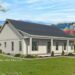 One-Level Country House Plan with Open Living Space —  (1,477 Sq Ft)
