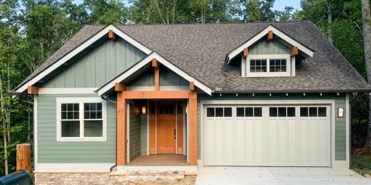 3-Bedroom Craftsman Ranch — (1,529 Sq. Ft.)
