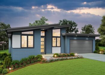 Contemporary One-Level Home — (1,744 Sq Ft)