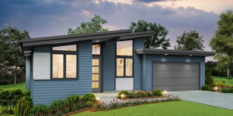 Contemporary One-Level Home — (1,744 Sq Ft)