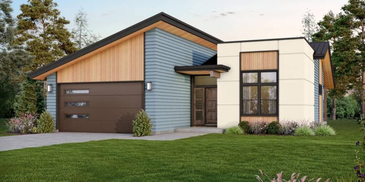Modern One-Story Home with Office / Flex Room — (1,427 Sq Ft)