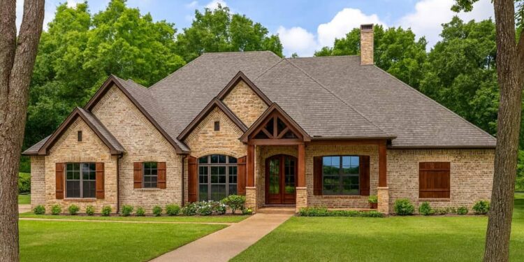 4-Bed Southern Craftsman with Side-Load Garage – 2,676 Sq Ft, 4 Beds & 3 Baths