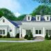Modern Farmhouse with Vaulted & Beamed Great Room ~ 2220 sq.ft