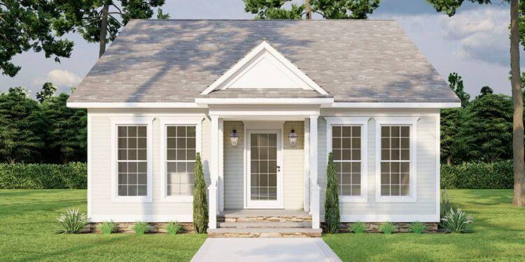 3-Bed Country Cottage with Vaulted Living – 1284 sqft