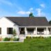 3-Bed Contemporary Farmhouse with 3-Sided Wrap-Around Porch — 653 sqft.