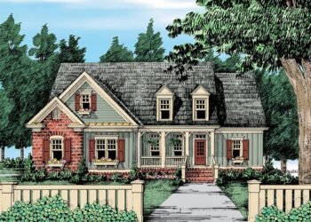 Cozy Craftsman Cottage with Optional Second Floor – 1,656 Sq Ft (main level)