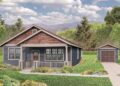 3-Bed Cottage with Detached Garage – 1,275 sq ft • 3 Beds & 2 Baths