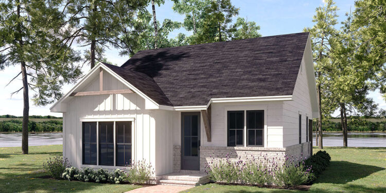 Modern Farmhouse in 1,000 Sq Ft — (2 Beds / 2 Baths)