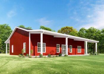 1,600 Sq Ft House Plan with 1,000 Sq Ft of Covered Porches – 3 Beds & 2 Baths