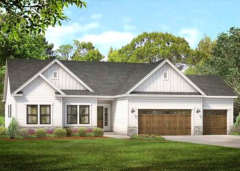 1-Story Craftsman Ranch with 3-Car Garage — 1,742 Sq Ft