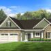 3-Bed Ranch Home Plan with Additional Storage in Garage – 1,746 Sq Ft | 3 Bedrooms & 2 Bathrooms