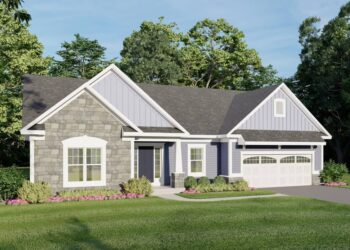 1,863 Sq Ft One-Story House Plan with 3rd Bedroom or Study Option – 2 to 3 Beds, 2 Baths