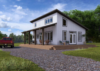 Modern 2-Bedroom Plan – 1,166 Sq. Ft.