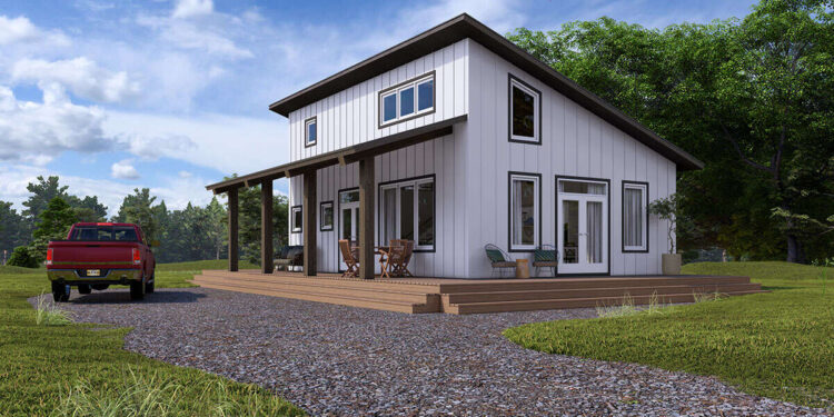 Modern 2-Bedroom Plan – 1,166 Sq. Ft.