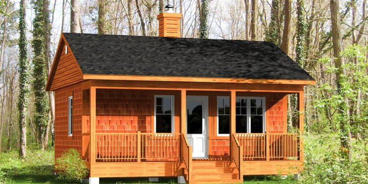 One-Bed Vacation Cottage with Vaulted Interior