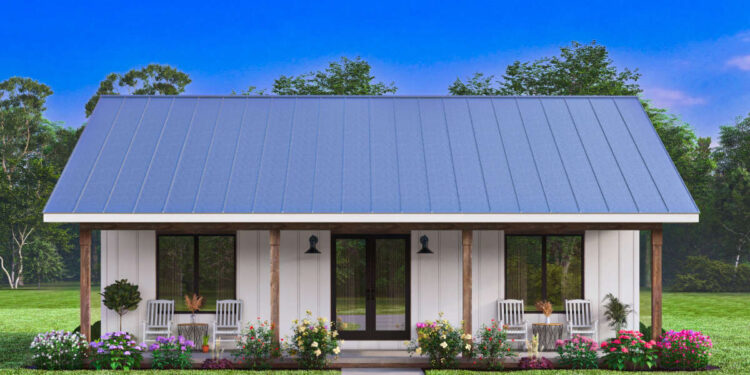 Country Plan 1,114 sq ft – 2 Beds • 2 Baths
