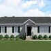 Charming Traditional Split-Bedroom Ranch House Plan – 1,260 Sq Ft | 3 Beds & 2 Baths