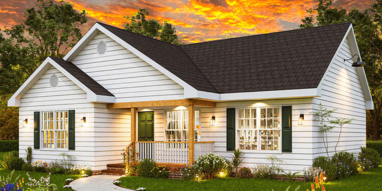 Country Plan – 1,208 Sq Ft | 3 Bedrooms & 2 Bathrooms