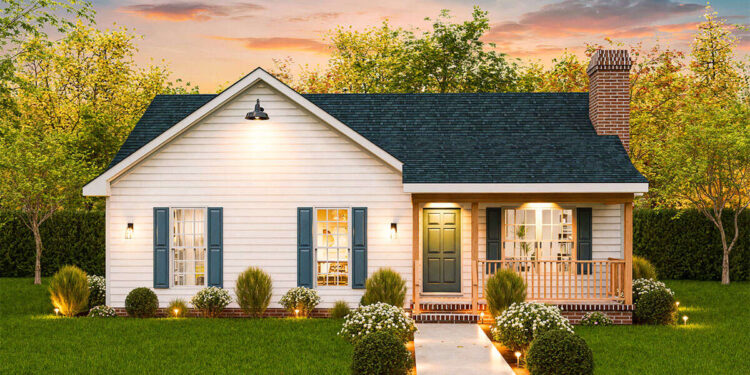 Country Plan – 1,248 Sq Ft | 3 Bedrooms & 2 Bathrooms