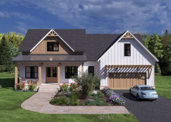 Modern Farmhouse – 2,716 Sq. Ft., 3 Bedrooms & 3 Baths