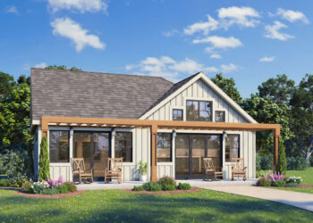 Modern Farmhouse Cottage — (988 Sq Ft, 1 Bedroom / 1.5 Bathrooms)