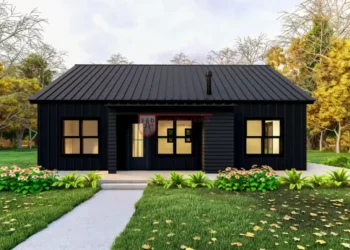 2-Bed, 2-Bath Barndominium with Loft — 1,200-Sq-Ft Main Level