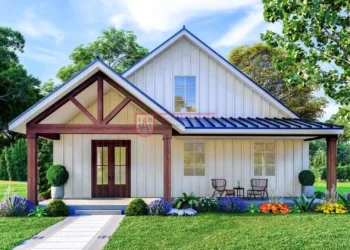 Farmhouse-Style 2-Bedroom Home with Bonus Room (2008 Sq. Ft.)