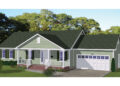 Country Plan – 1,392 Sq Ft | 3 Bedrooms • 2 Bathrooms • 2-Car Garage