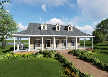 Charming Country Home Plan – 1,717 Sq Ft | 3 Bedrooms • 2 Bathrooms