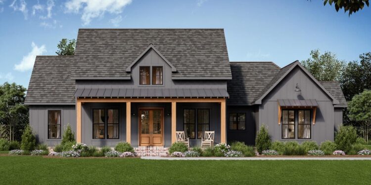 4-Bed Modern Farmhouse with Split Bedroom Layout – ~2,291 Sq Ft