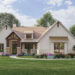 2,796 Sq Ft One-Story Craftsman Home with Split Bedrooms and 3-Car Garage