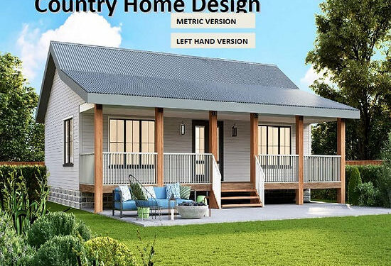 Country Home Design: 84.90 LH – ~915 Sq Ft, 2 Bedrooms • 2 Bathrooms