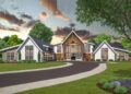 Rustic One-Story Family Home – ~2,896 Sq Ft with Timber Charm & Rustic Elegance