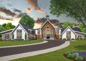 Rustic One-Story Family Home – ~2,896 Sq Ft with Timber Charm & Rustic Elegance
