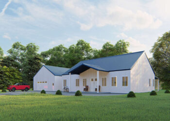 Barn Plan – 2,000 Sq Ft | 3 Bedrooms • 2 Bathrooms • 1 Story