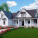 Modern Farmhouse with Wrap-around Porch & Walk-out Basement – ~2,589 Sq Ft