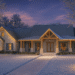 2,961 Sq Ft Hill-Country Farmhouse — 4-Bed, Home Office & Bonus Room (Plan 51909HZ)