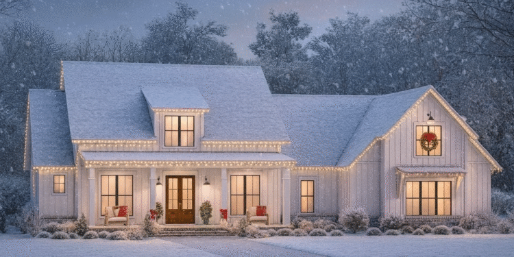 2,686 Sq Ft Modern Farmhouse — 4-Bed + Bonus Room, 2-3 Car Garage (Plan 51754HZ)