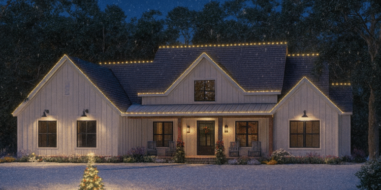 2,471 Sq Ft Modern Farmhouse – 4 Beds, 3.5 Baths & Big Covered Porches