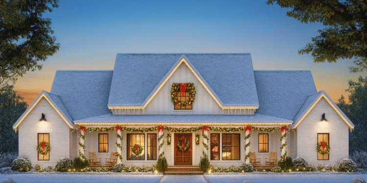 Spacious 3,292 Sq Ft Modern Farmhouse — 4-Bed, Office & Bonus Room Plan