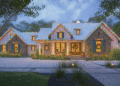1,988 Sq Ft 3‑Bedroom New American Farmhouse Plan 16916WG — L-Shaped Porch, Bonus Room & Flexible Layout