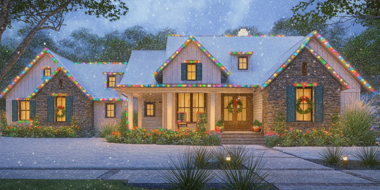 1,988 Sq Ft 3‑Bedroom New American Farmhouse Plan 16916WG — L-Shaped Porch, Bonus Room & Flexible Layout