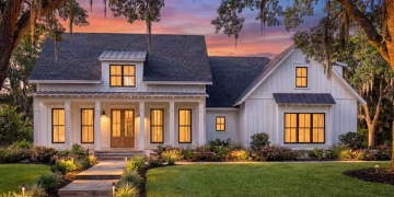 2304 sq ft Mid-Size Exclusive Modern Farmhouse Plan