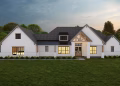 3620 sq ft 4-Bed New American House Plan with Guest Suite and Outdoor Kitchen