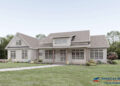 2938 sq ft Modern Farmhouse Plan with 4 Bedrooms and 3.5 Bathrooms