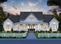 2400 sq ft Perfectly Balanced 4-Bed Modern Farmhouse Plan