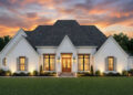 2666 sq ft French Country House Plan with 4 Bedrooms and 3 Bathrooms
