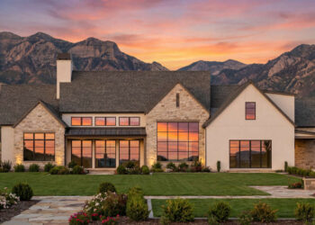 3676 sq ft Modern Transitional House Plan with 4 Bedrooms and 4.5 Bathrooms