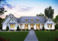 2514 sq ft Modern Farmhouse Plan with 4 Bedrooms and 3.5 Bathrooms